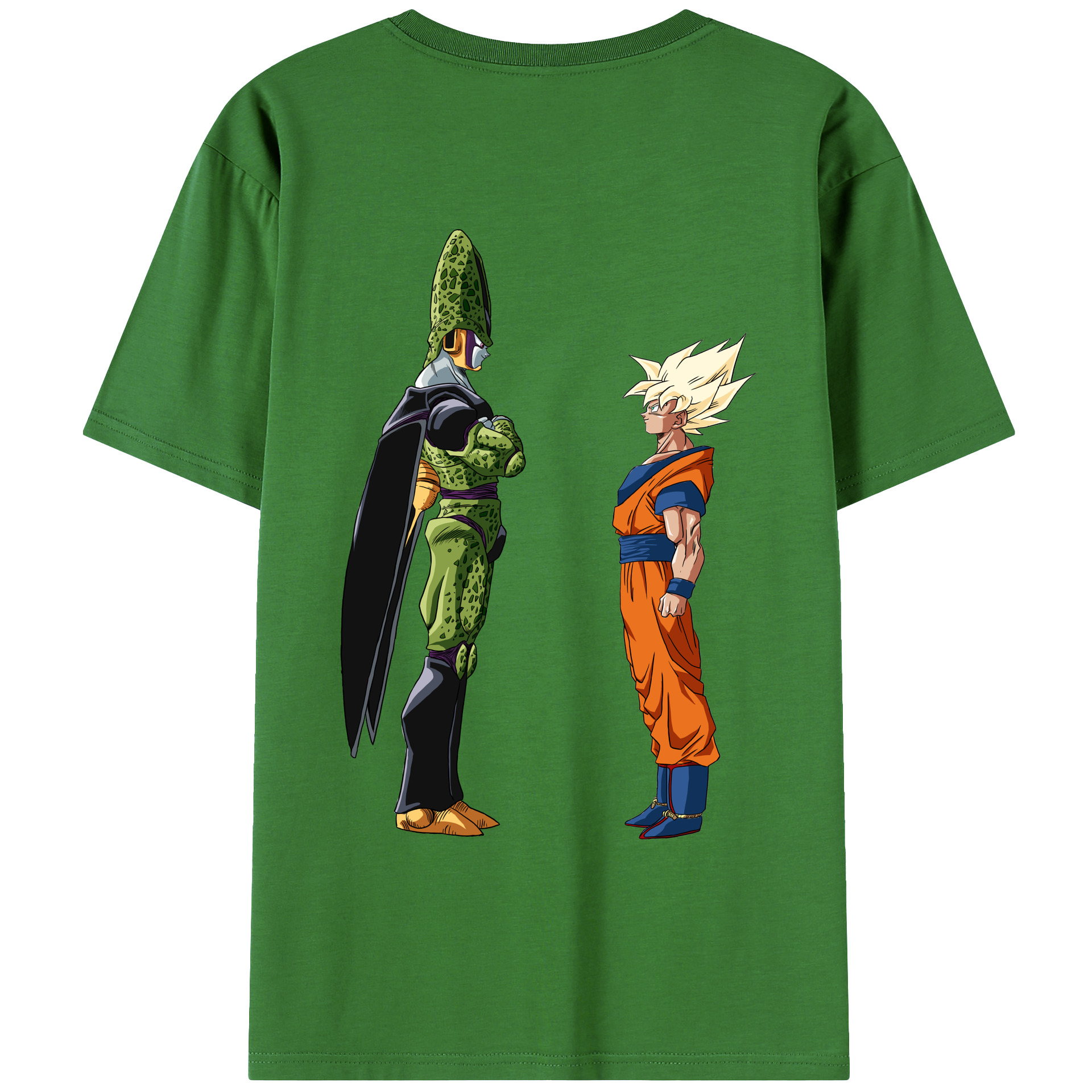 （画像用） ドラゴンボール DRAGON BALL レディース半袖Tシャツ(バックプリント)